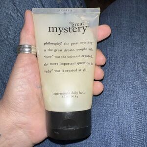 Philosophy The Great Mystery One Minute Daily Facial 5oz Vintage New Rare 2000‎